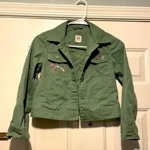 Girl’s Jacket- Military Green
